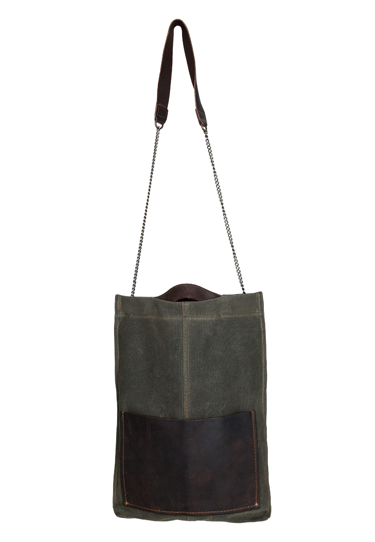 Vintage Tasche Zooey Canvas Olive