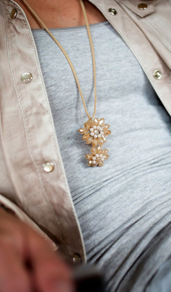 Boho Kette Yara caramel